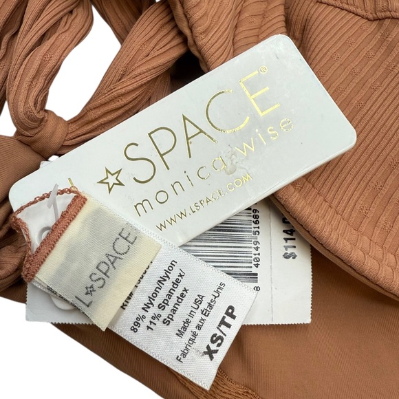 L*Space | Camellia Bikini‎ Top Putty Size XS - Picture 9 of 10